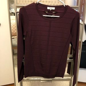 Parker bandage top with crisscross back- XS